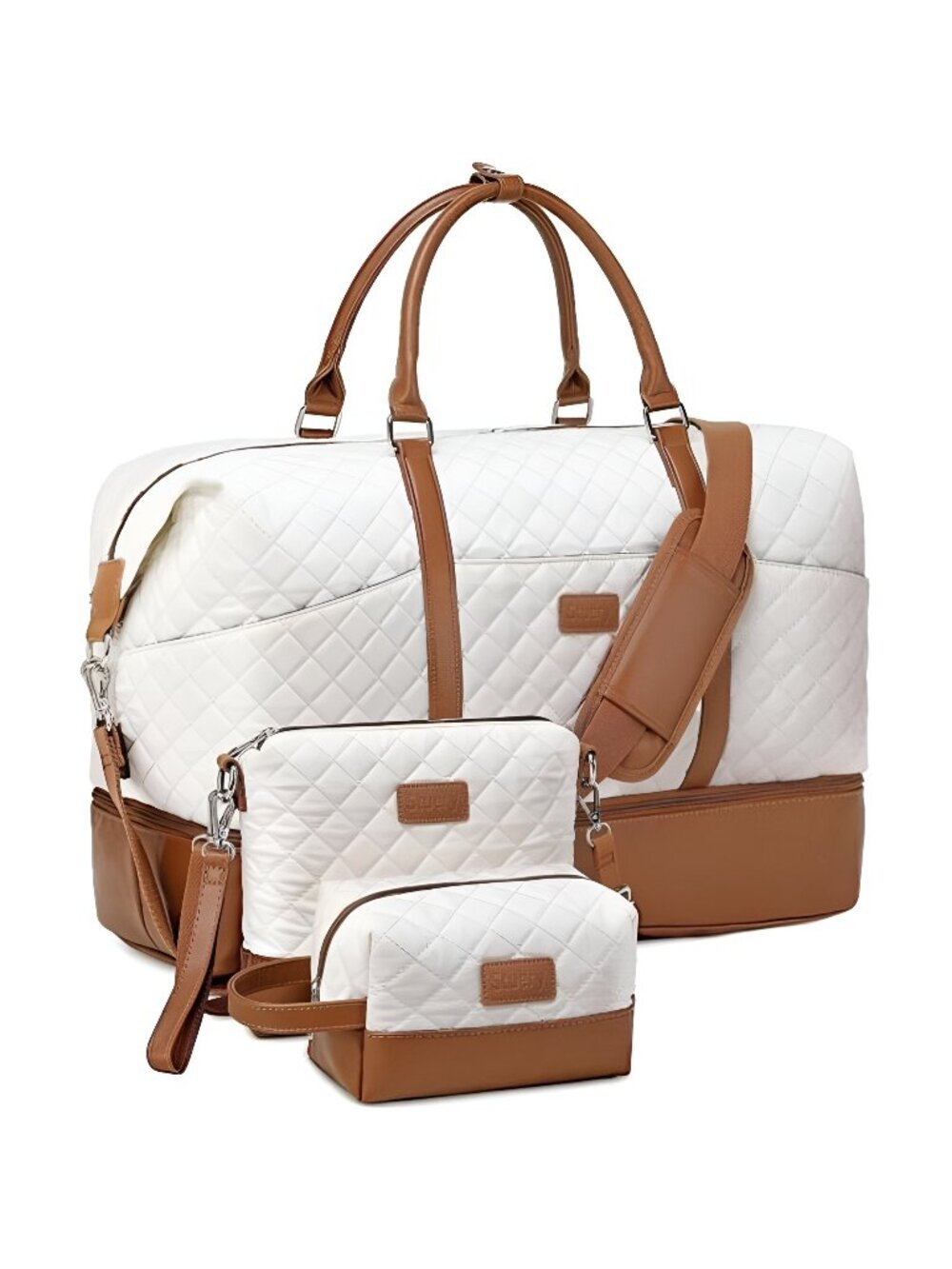 Weekender Bag, Large Travel Duffel Bag for Women, Carry on Overnight Bag